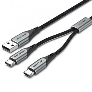 Купить Кабель интерфейсный Vention CQOHF USB-CM х 2/USB 2.0 AM - 1м. - X-982767 из реестра по лучшей цене