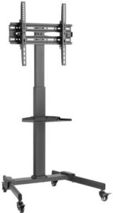 Купить Стойка напольная Ultramounts UM252 для 32"-55" до 35кг, от пола 1020-1320мм,  VESA 100x100, 200x100, 200x200, 300x200, 300x300, 400x200, 400x300, 400 - X-818572 из реестра по лучшей цене