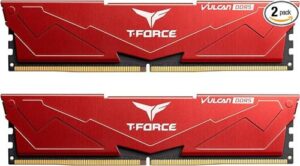 Купить Модуль памяти DDR5 32GB (2*16GB) Team Group FLRD532G6000HC30DC01 T-Force Vulcan PC5-48000 6000MHz CL30 1.35V Red - X-1094110 из реестра по лучшей цене
