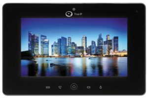 Купить Видеодомофон True IP Systems TI-3010BPWC 7’’, емкостной, 1024х600, встроенная камера (видеоинтерком), Wi-Fi, подключение до 20 панелей и 32 камер, чёр - X-849140 из реестра по лучшей цене