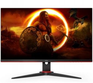 Купить Монитор 27" AOC Q27G2E 2560х1440, 1мс MPRT, 250cd/m2, 3000:1, 80M:1, H178°/V178°, 155 Гц, 2*HDMI, DP, HAS, Pivot, Tilt, Swivel, Black-Red - X-996750 из реестра по лучшей цене