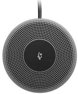 Купить Микрофон для конференций Logitech 989-000405 проводной, для интернет-камеры MeetUp - X-607682 из реестра по лучшей цене