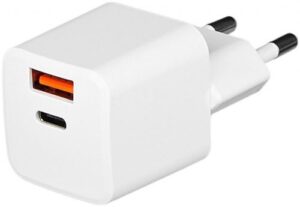 Купить Зарядное устройство сетевое TFN TFN-WCRPD11 USB Type-C/USB Type-А, PD, 20W, white - X-974389 из реестра по лучшей цене
