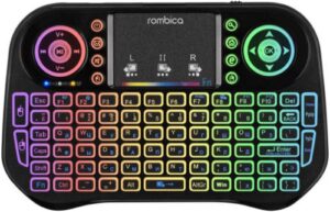 Купить Пульт ДУ Rombica Air Touch RGB WRC-T02 92 клавиши, 300 мАч, подсветка - X-909069 из реестра по лучшей цене