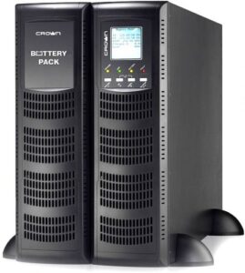 Купить Источник бесперебойного питания Crown CMUOA-300X-10K CM000001885 On-Line 10000VA/9000W, корпус металл, TOWER&RACK, 3U+3U, АКБ 20*12V/9AH, PF-0.9, AVR - X-1020088 из реестра по лучшей цене