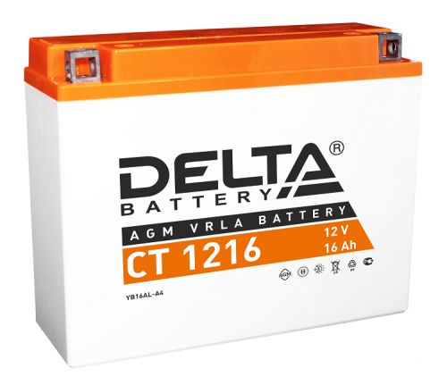 Артикул: X-291145 - Аккумулятор Delta CT 1216 12В