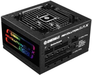 Купить Блок питания ATX Enermax REVOLUTION D.F.X ERT1050EWT 1050W, 80Plus Gold, 120mm fan, full modular (ATX 12V v3.0) - X-1085696 из реестра по лучшей цене