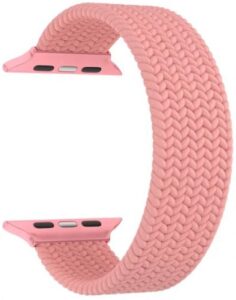 Купить Ремешок на руку Lyambda STEROPA DSN-11-44-PK плетеный нейлоновый для Apple Watch 42/44 mm pink - X-985076 из реестра по лучшей цене
