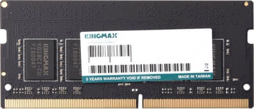 Артикул: X-856147 - Модуль памяти SODIMM DDR4 4GB Kingmax KM-SD4-2666-4GS PC4-21300 2666MHz CL19 260-pin 1.2V RTL - фото