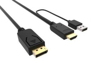 Купить Кабель интерфейсный DisplayPort-HDMI Buro HDMI-DP-2M 2м, позолоченные контакты, черный (1850693) - X-998420 из реестра по лучшей цене