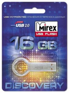 Купить Накопитель USB 2.0 16GB Mirex ROUND KEY 13600-DVRROK16 - X-818894 из реестра по лучшей цене