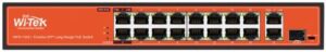 Купить Коммутатор неуправляемый Wi-Tek WI-PS518G v3 16 PoE портов*100Base-TX+ 1000Base-T+ Combo, 14 портов PoE 802.3at/af до 30Вт на порт, 2 порта PoE 802.3b - X-920226 из реестра по лучшей цене