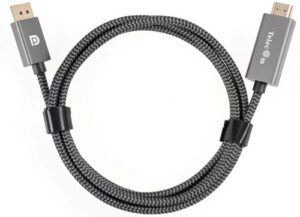Купить Кабель интерфейсный DisplayPort-HDMI Telecom TA561M-1.8 4K/60Hz 1.8m, оплетка - X-952460 из реестра по лучшей цене