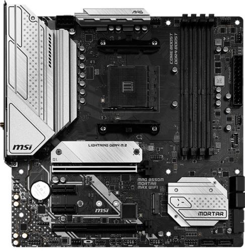 Артикул: X-1075386 - Материнская плата mATX MSI MAG B550M MORTAR MAX WIFI (AM4