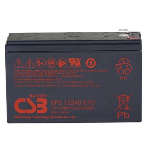 Купить Аккумулятор CSB UPS122406 12В, 240 Вт, 130А (в течение 5 сек), клеммы F2 - X-851135 из реестра по лучшей цене