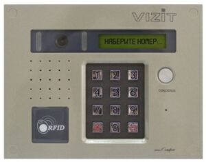 Купить Вызывная панель VIZIT БВД-432FCB (блок вызова) для совместной работы с БУД-420х,-430х, -485х, встроенный считыватель ключей VIZIT-RF3 - X-964584 из реестра по лучшей цене