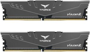 Купить Модуль памяти DDR4 16GB (2*8GB) Team Group TLZGD416G3200HC16CDC01 T-Force Vulcan Z gray PC4-25600 3200MHz CL16 радиатор 1.35V - X-822603 из реестра по лучшей цене
