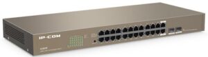Купить Коммутатор неуправляемый IP-Com G1024F 24x10/100/1000, Combo 2x1000 Base-X SFP, металл, настольный - X-918594 из реестра по лучшей цене