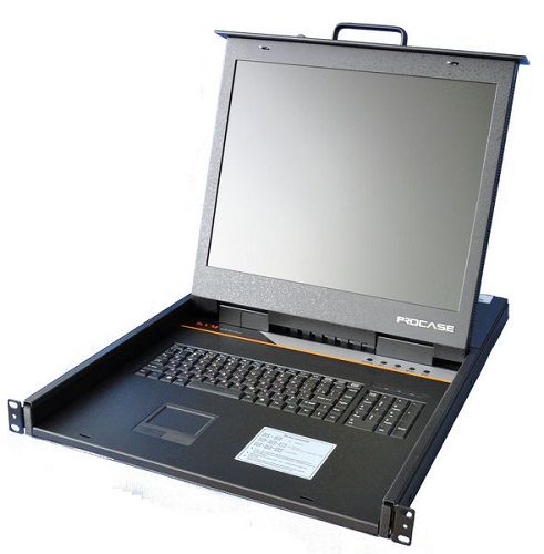 Артикул: X-424220 - Консоль KVM Procase E1908 однорельсовая