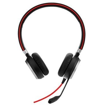 Артикул: X-433285 - Гарнитура проводная Jabra Evolve 40 MS Duo 6399-823-109 USB-адаптер с разъемом 3