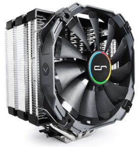 Купить Кулер Cryorig H5 Ultimate CR-H5B LGA2066/2011(-3)/115x/1200/FM1/FM2/+/AM2/+/AM3/+/AM4 (140mm fan, 700-1300rpm, 76CFM, 19-23dBA,) - X-846153 из реестра по лучшей цене