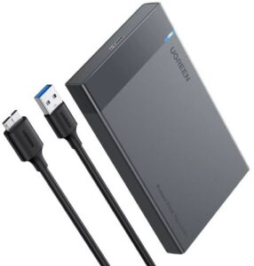 Купить Внешний корпус для HDD SATA 2.5” UGREEN US221 50743_ для жесткого диска USB-C 3.1, черный - X-978286 из реестра по лучшей цене