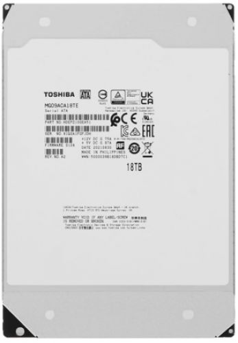 Артикул: X-889309 - Жесткий диск 18TB SATA 6Gb/s Toshiba (KIOXIA) MG09ACA18TE MG09