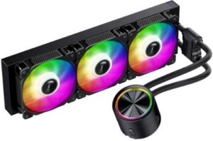 Купить Система охлаждения жидкостная JONSBO TF 360 ARGB LGA1700/1200/115X/2011/AM4/TR4 (3*120mm, 700-1800rpm, 32.47-83.04CFM, 4-pin PWM) RET - X-968087 из реестра по лучшей цене