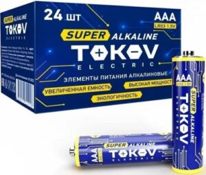 Купить Батарейка TOKOV ELECTRIC TKE-ALS-LR3/C24 LR3/AAA (уп.24шт) - X-1029334 из реестра по лучшей цене
