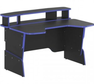 Купить Стол компьютерный Skyland SKILLL STG 1390 00-07066796 игровой, антрацит/дельфт (синий) - X-906172 из реестра по лучшей цене