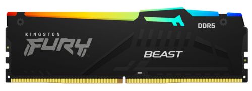 Артикул: X-985865 - Модуль памяти DDR5 32GB (2*16GB) Kingston FURY KF552C36BBEAK2-32 Beast RGB PC5-41600 5200MHz CL36 1RX8 1.25V 16Gbit retail - фото