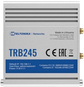 Купить Модем Teltonika Networks TRB245 LTE cat.4, SMA, GNSS SMA, 1x10/100Mbps RJ45, 2xminiSIM, Digital I/O - X-870802 из реестра по лучшей цене