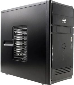 Купить Корпус mATX InWin ENR021 6177859 черный, БП 450W (PM-450ATX), 2*USB 3.0, audio - X-922652 из реестра по лучшей цене