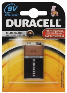 Купить Батарейка Duracell 6LR61/6LF22/6LP3146 Basic 6LR61-1BL Basic MN1604 Крона 9В, 1шт - X-267558 из реестра по лучшей цене