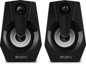 Купить Компьютерная акустика 2.0 Sven 370 SV-020552 2*3 Вт(RMS), 100 Гц-20 КГц, USB, подсветка, чёрная - X-971764 из реестра по лучшей цене