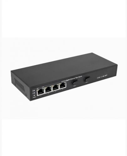Артикул: X-1045002 - Коммутатор неуправляемый NST NS-SW-4G2G Gigabit Ethernet на 4 RJ45 + 2 SFP. Порты: 4 x GE (10/100/1000Base-T)