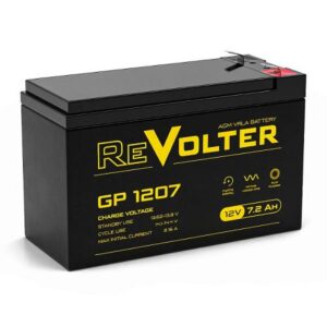 Купить Батарея ReVolter GP 1207 12 V, 7,2Ah - X-1092947 из реестра по лучшей цене