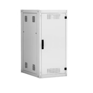 Купить Шкаф напольный Netlan EC-FZ-246080-MMM-GY 19", 24U, 600х800 мм, дверь металл, серый - X-1099662 из реестра по лучшей цене