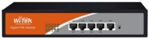Купить Контроллер Wi-Tek WI-AC105P централизованное управление 32 точками доступа, 4 PoE портов 1000Base-T+1 порт 1000Base-T - X-920213 из реестра по лучшей цене