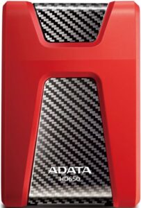 Купить Внешний диск HDD 2.5'' ADATA AHD650-1TU31-CRD 1TB HD650 USB 3.1 красный - X-682926 из реестра по лучшей цене