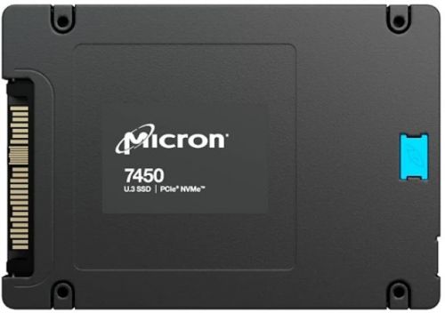 Артикул: X-1001993 - Накопитель SSD 2.5'' Micron MTFDKCC1T9TFR-1BC1ZABYY 7450 PRO 1.92TB PCIe 4.0 x4 NVMe 3D TLC 6800/2700MB/s IOPS 800K/120K TBW 3650 DWPD 1 - фото