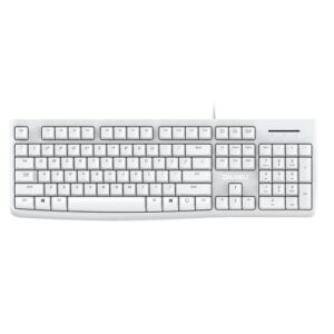 Купить Клавиатура Dareu LK185 White белая, мембранная, 104 клавиши, EN/RU, 1,8м - X-988579 из реестра по лучшей цене