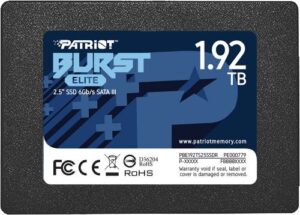 Купить Накопитель SSD 2.5'' Patriot Memory PBE192TS25SSDR Burst Elite 1.92TB SATA 6Gb/s 450/320MB/s IOPS 40K/40K MTBF 2M - X-859921 из реестра по лучшей цене