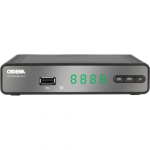 Купить Ресивер CADENA CDT-2351SB 046/91/00055676 DVB-T2 черный - X-1100218 из реестра по лучшей цене