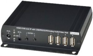Купить Приемник SC&T HKM02BR KVM: HDMI, USB, аудио, RS232 и ИК сигналов по Ethernet до 150м (CAT5e/CAT6). Позволяет принимать HDMI(1080p и 1920x1200 (WUXGA), - X-644875 из реестра по лучшей цене