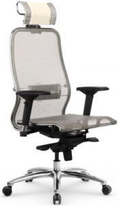 Купить Кресло офисное Metta Samurai S-3.04 MPES Цвет: Молочный. - X-989179 из реестра по лучшей цене