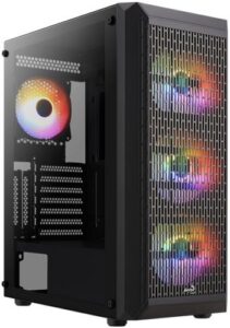 Купить Корпус ATX AeroCool BEAM-G-BK-v2 4711099471744 черный, без БП, USB3.0, 2*USB2.0, audio - X-941486 из реестра по лучшей цене