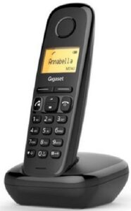 Купить Дополнительная трубка DECT Gigaset A270H HSB RUS S30852-H2864-S301 черная для A170/270 - X-813500 из реестра по лучшей цене