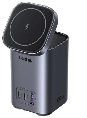 Артикул: X-1058887 - Зарядное устройство UGREEN CD342 15076_ 100W 2-in-1 GaN EU