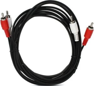 Купить Кабель VCOM VAV7158-3M соединительный 2xRCA (M)=>2xRCA (M), черный, 3м - X-906812 из реестра по лучшей цене
